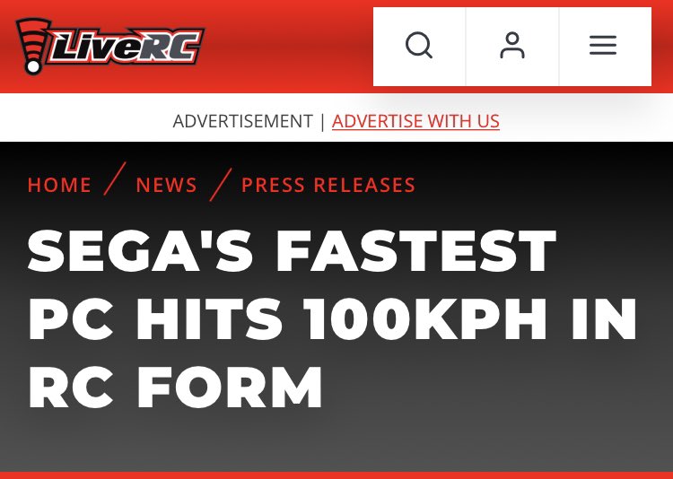 MasamiHirosaka's tweet photo. ↓LIVE RC HEADLINE NEWS
https://t.co/JwemZgf1Tf
↓More video (SEGA CM Making)
https://t.co/pNjaHbENPe
#LIVERC #USA #SEGA #GForce https://t.co/Bs7G73ZbK2