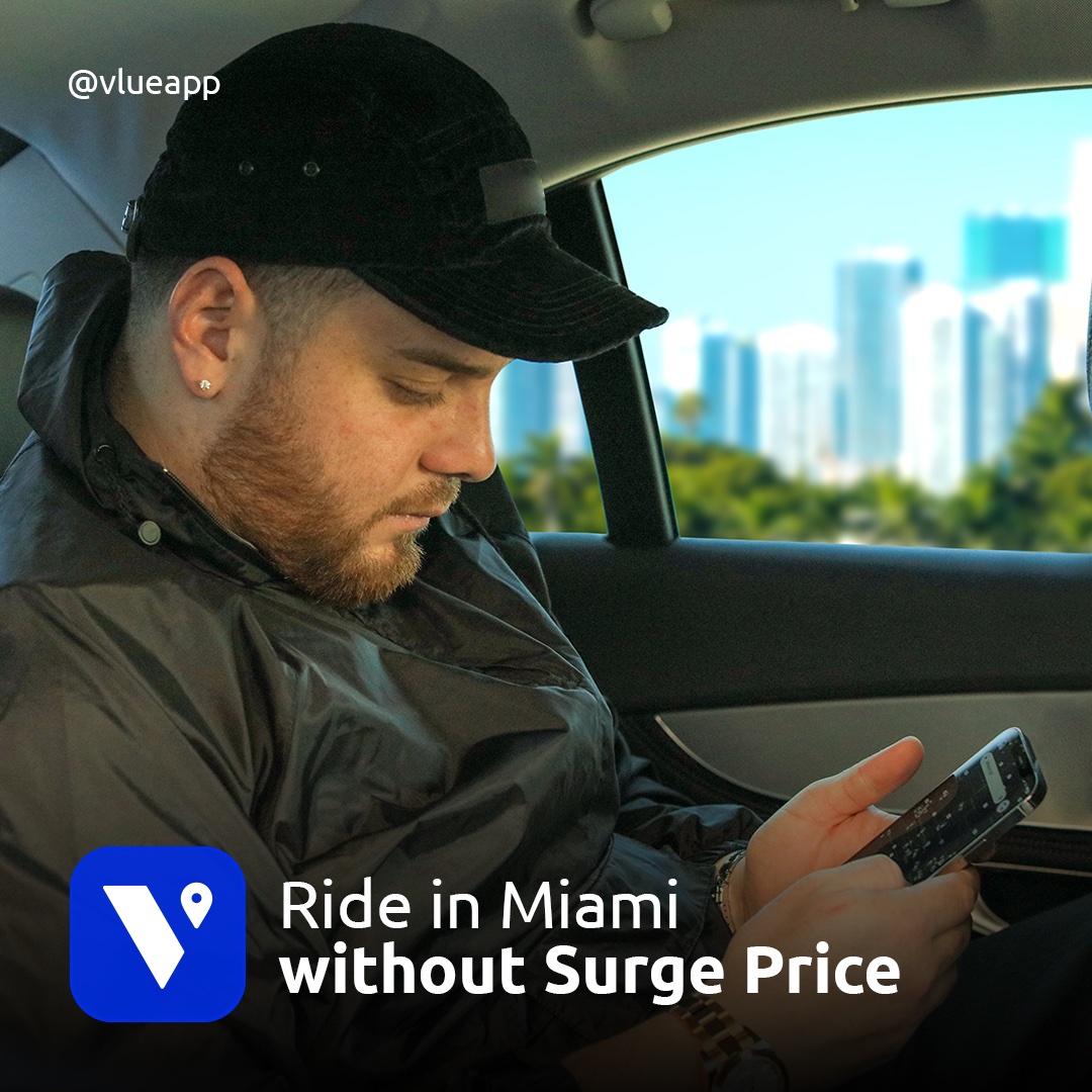 vlue_app's tweet photo. Robert got tired of the price increases and started using #Vlue 🚙
Today, he is #happier than ever!😃
Be like Robert, and ride in #Miami without surge prices! 
https://t.co/FS8v4N7ryj

#onlyindade #ride #rideforless #NoMoreRideSurging https://t.co/yiZRym1XRG