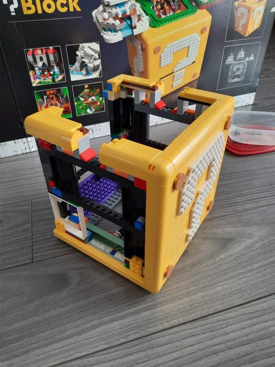 Johnny__Wire's tweet photo. Work in progress ! #LEGO #LEGOBuildDay  #legomario #lego #legoblock #block #mario64 #supermario64 https://t.co/dZBGhfAB1N