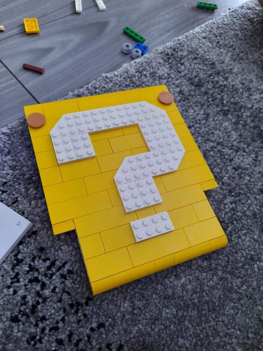 Johnny__Wire's tweet photo. Work in progress ! #LEGO #LEGOBuildDay  #legomario #lego #legoblock #block #mario64 #supermario64 https://t.co/dZBGhfAB1N
