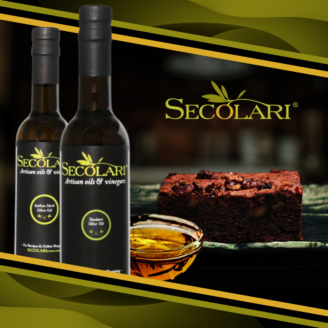 Secolari's tweet photo. Substituting vegetable oil and butter with olive oil in brownies offers more health benefits than you can imagine. Due to its low fat composition, you can cut back on the fattening ingredients of your brownies. https://t.co/gNEdpoOit6