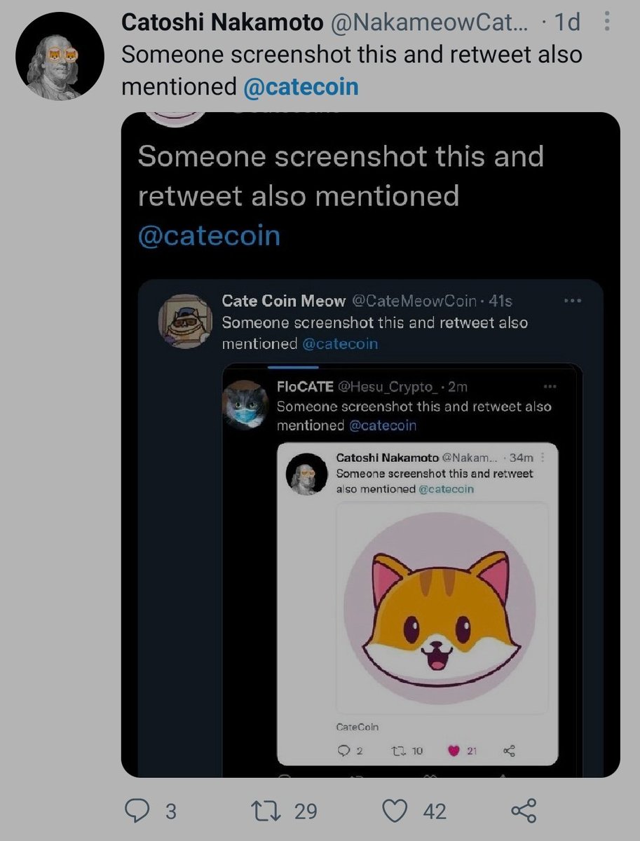 sanddtalk's tweet photo. Someone screenshot this and retweet also mentioned @catecoin https://t.co/7FyKyey6oD