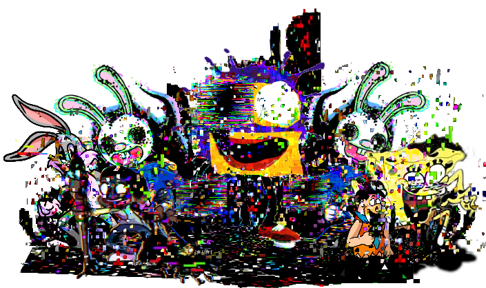 ganamon76's tweet photo. credit to Pibby, Craig of the Creek, Spongebob, Klasky Csupo, and Hanna Barbera, I present.... The Static King https://t.co/ZWyKHOFBqh