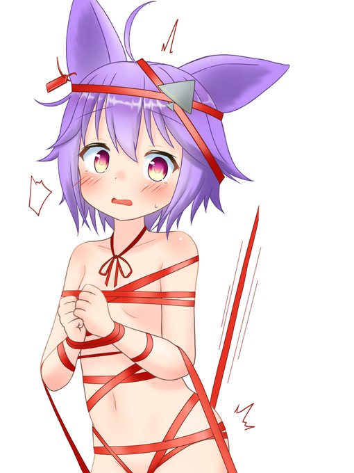 裸リボンっていいよね...
引っ張ってイタズラしたい🎀 