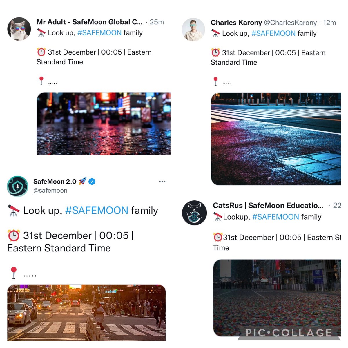 SafemoonWarrior's tweet photo. #SAFEMOON Official accounts posting city images at the same time 🤔🕵🏻‍♂️ https://t.co/pVUcyHvFsO