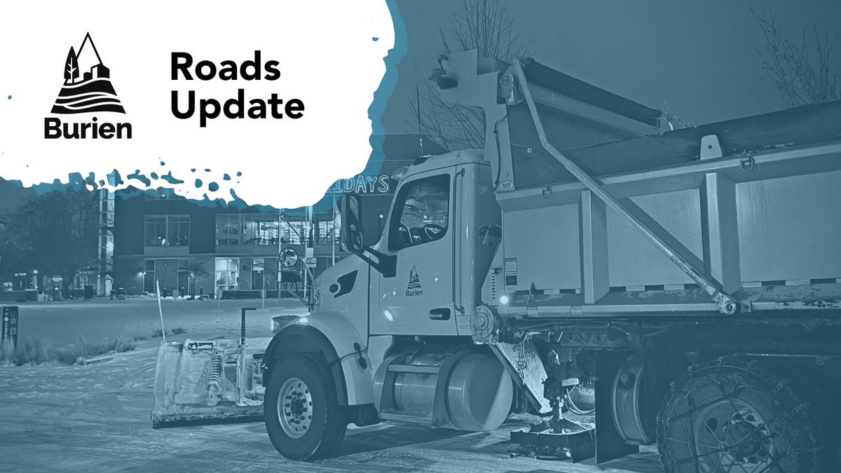 Burien's tweet photo. #RoadsUpdate: 🌬 Freezing temperatures overnight and tomorrow mean extremely dangerous road conditions as snowmelt turns to black ice. #wawx #snow #Burien #DriveSafe (1/4) https://t.co/hKAXhlCqqX