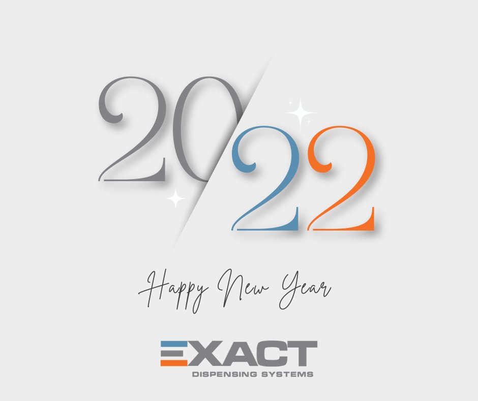 EXACTDISPENSING's tweet photo. We hope you have a safe and Happy New Year! 

*We will be closed tomorrow, December 31st and will reopen on January 3rd. https://t.co/wHCIVkqZIb