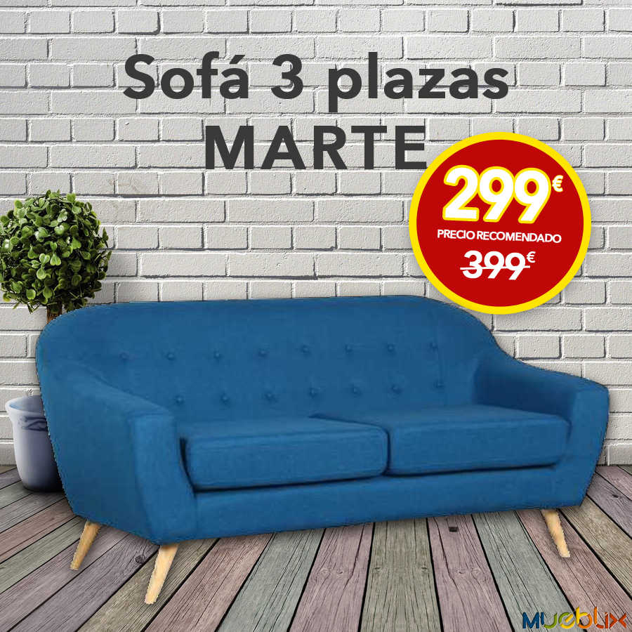 Mueblix's tweet image. No lo mires más... ¡Regálatelo‼️
✅ Resistente al agua
✅ Cojines desenfundables
✅ 5% de descuento adicional con el código Fan Mueblix
📣 ¡Últimas unidades‼️
bit.ly/sofa-3-plazas-…
#sofa3plazas #sofasdiseño #sofamarte #sofaazul #codigodescuento