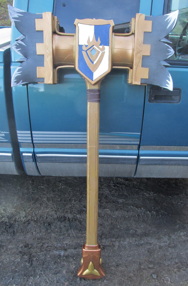 The year is coming to an end so let's have a look at what I built in 2021. 🥰
Finished Clockwork Torvald and Strix, also got a good start on Steelforged Terminus, but it's not quite done yet (only the hammer is finished).

#cosplay #Paladins