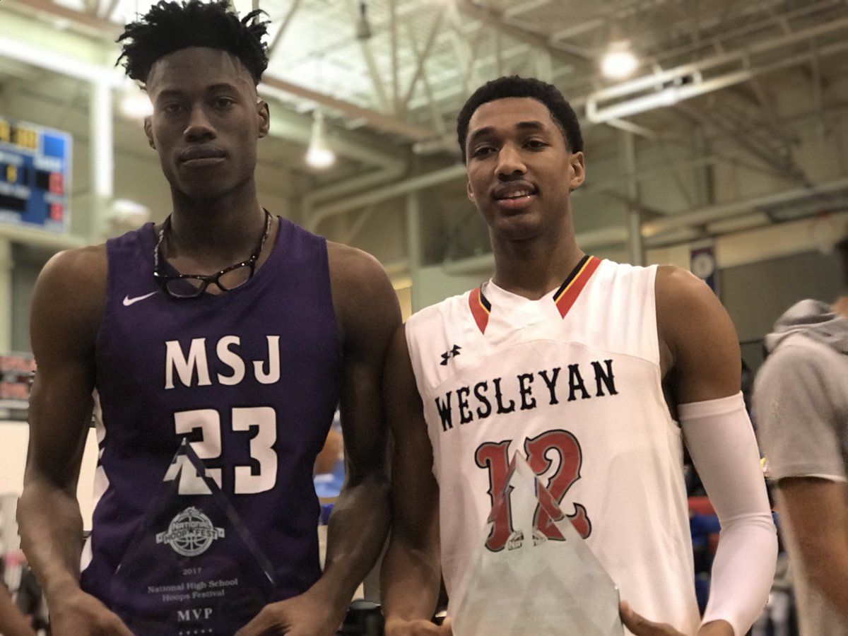 TerrapinHoops's tweet photo. Stix and Wiggs:

2017: MVPs of a HS Showcase together
2019: At an NCAA Tournament together
2020: Big Ten champs together
2021: On an NBA floor together

We love it. https://t.co/iVGUwqDKhz