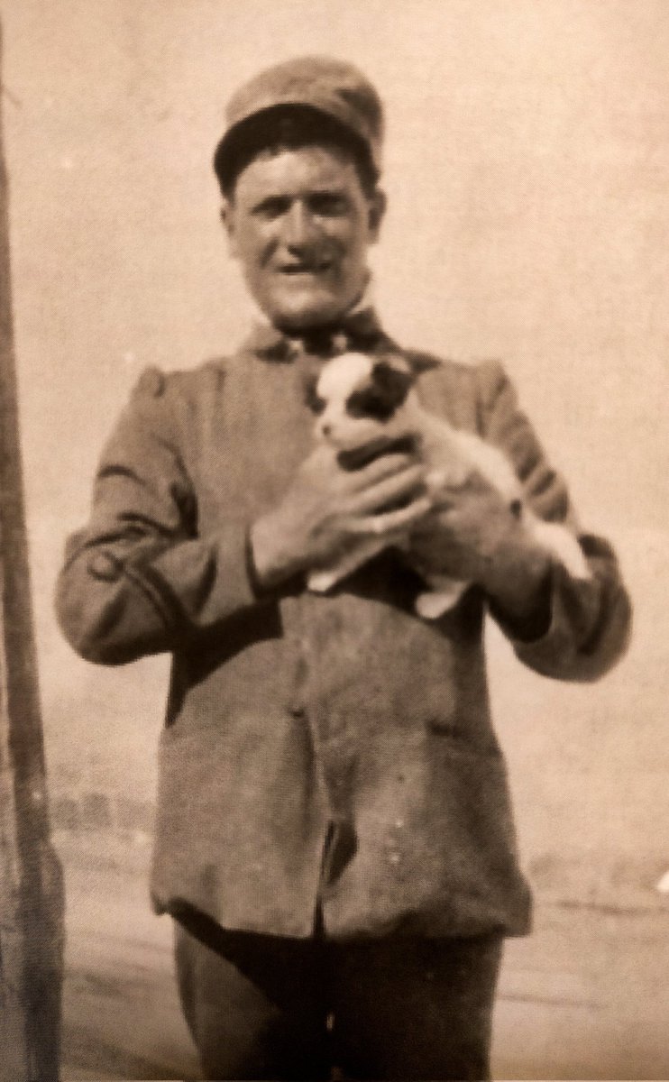 andyblanck1's tweet photo. the little dog mascot of the italian 8th company, 51 "Alpi" Brigade infantry regiment. The #doggo was called "Lana" because the soldiers fought on the #ColdiLana
#ww1italianfront
#dolomitifront https://t.co/o2n4aNoWqx