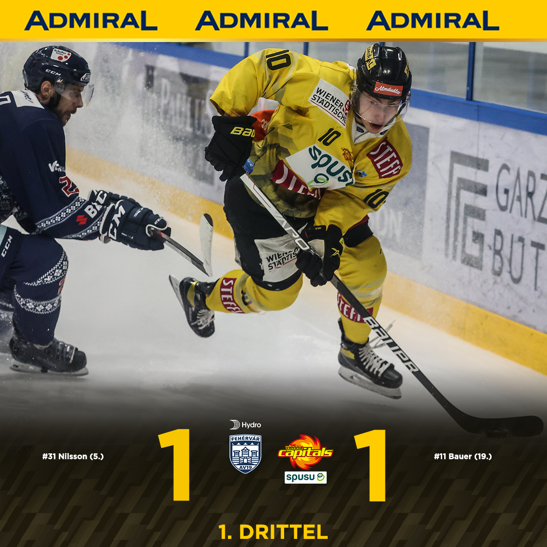 viennacapitals's tweet photo. Sascha Bauer sorgt kurz vor der ersten Pause für den Ausgleich! 👊
Sei 🇱 🇮 🇻 🇪 dabei❗️🇯 🇪 🇹 🇿 🇹‼️
🏆 @betathomeICE
🆚 @FehervarAV19
🖥 STREAM: https://t.co/nD3YIXblWT
👉 LIVE: @Caps_Liveticker
📱 CAPS APP: https://t.co/rD1GHQVwYS
#AVSVIC https://t.co/Zc47JoMDNG