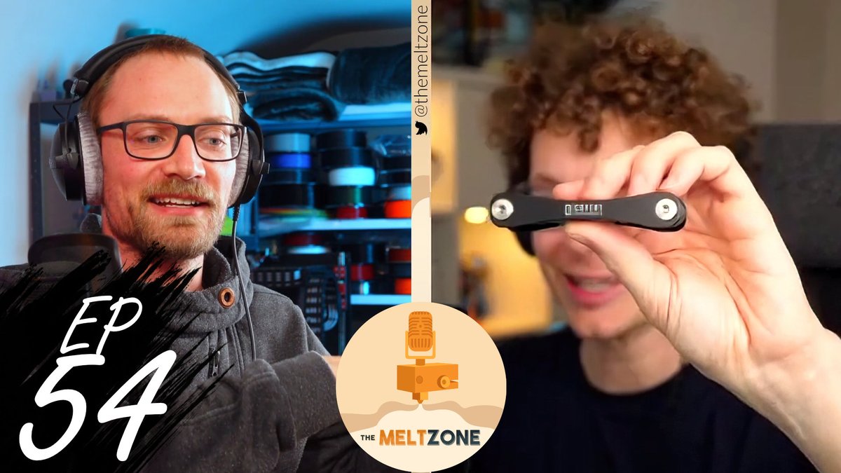 NEW EPISODE of <a href="/TheMeltzone/">The Meltzone</a> podcast available! Christmas, Opens Source CAD, Selling Products Online, Rolling Screw Extruder, E3D patents &amp; so much more!
Check it out: youtu.be/CHfFfl_zFC8