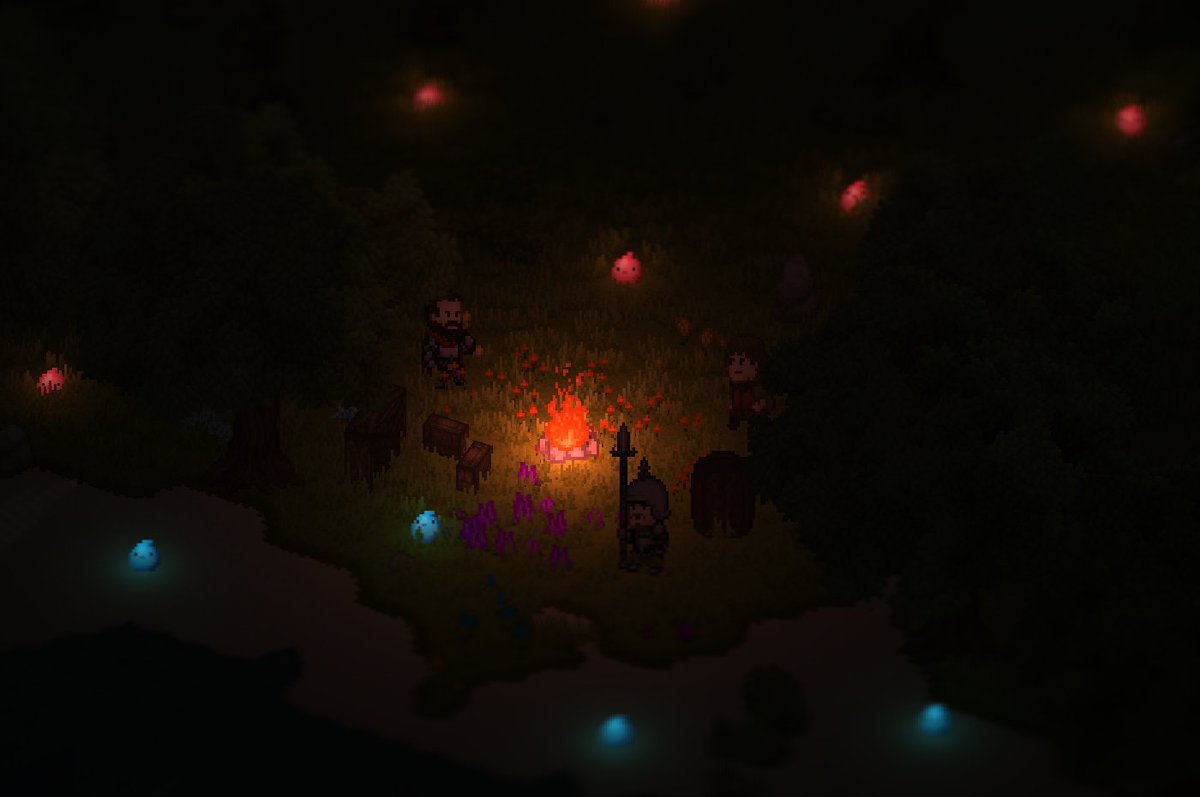 purenickery's tweet photo. Realized I really should be sticking with the RPG basics and testing enemy mechanics with SLIMES!

Just using some creative commons sprites by @calciumtrice to test with.

#gamedev #indiedev https://t.co/uANx1TS6rI