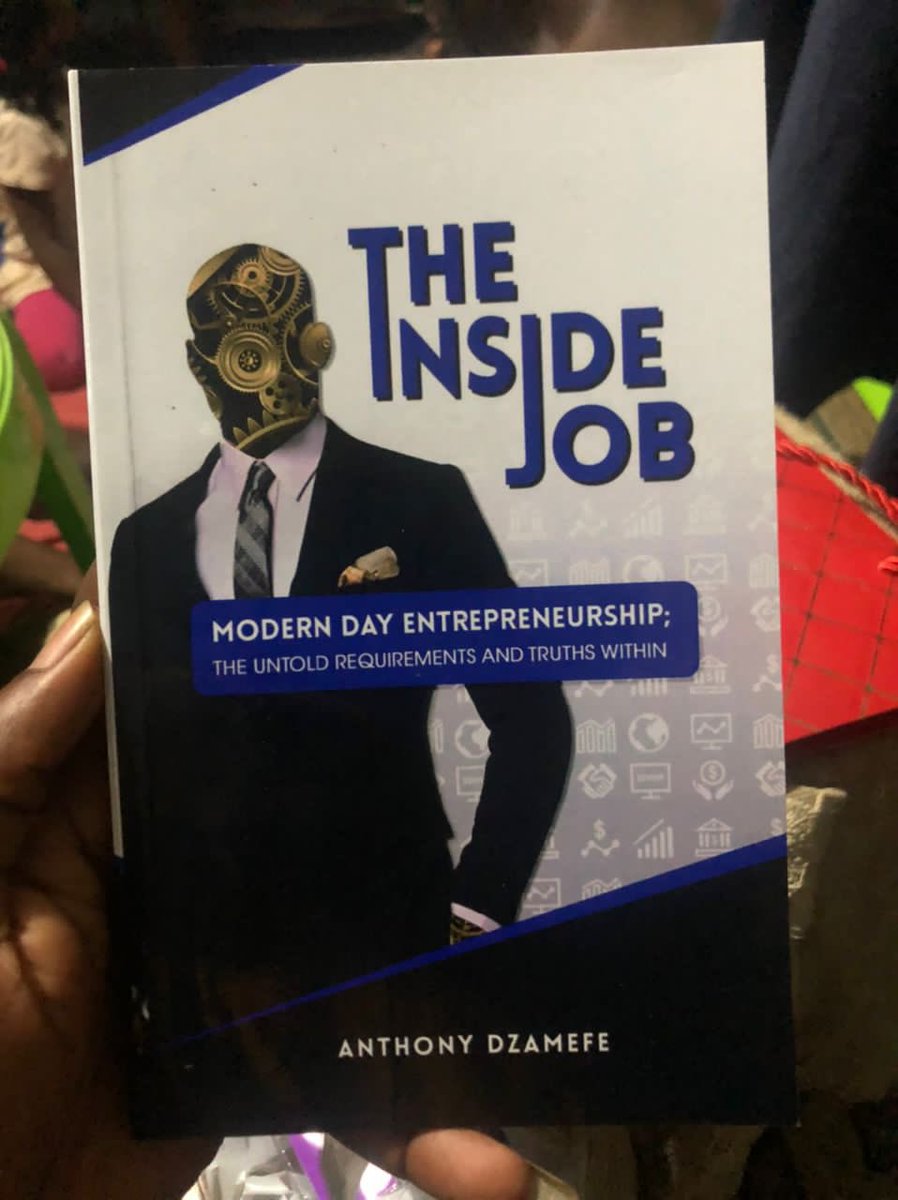 nyamedorba's tweet photo. Thank you very much @AnthonyDzamefe @cavemanwatches I got my #TheInsideJob book… I hope it opens my eyes to a lot of things…. If you don’t a copy, go grab your yours….. #Akpe https://t.co/EIa1WX3ZsV