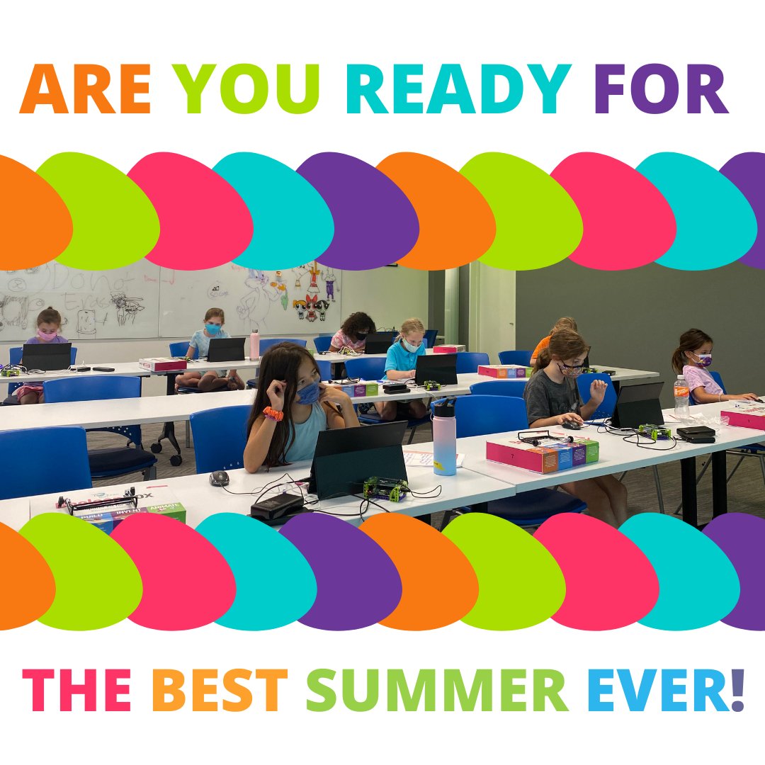BooleanGirlProj's tweet image. SUMMER CAMP REGISTRATION IS OPEN!
With many new camp offings, don't miss out on a summer of FUN and learning with @booleangirl.
Head to booleangirl.org/camps/ to learn more!
#summercamp #scratchcoding #scratchcodingforkids #stemgirls #stemeducation #stemlearning #stemactivities