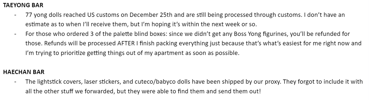 neotechshop's tweet photo. #neotechupdates
update on taeyong bar &amp; haechan bar goods mentioned earlier: https://t.co/SkBnawcQwA