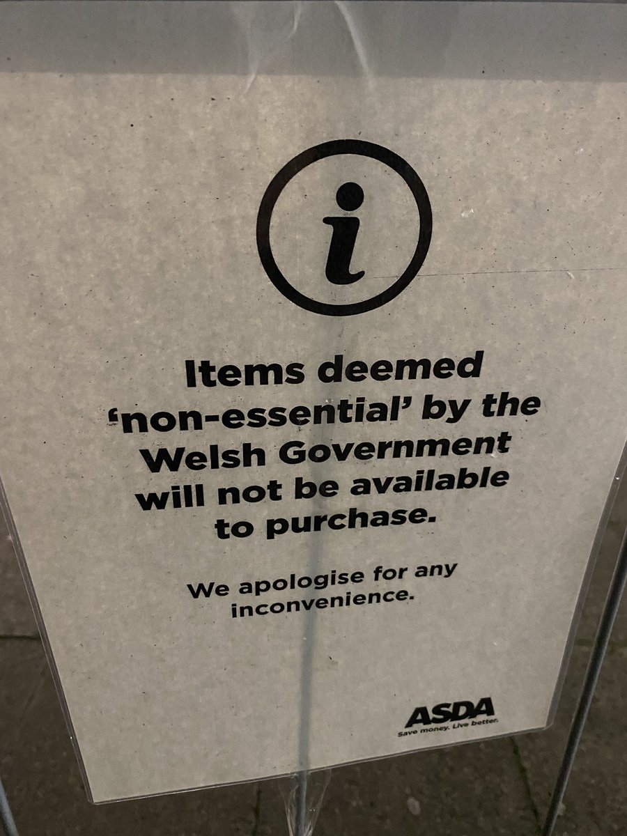 Please tell me this is an old sign @Asda forgot to take off the barrier. Surely this isn’t right? Is it?