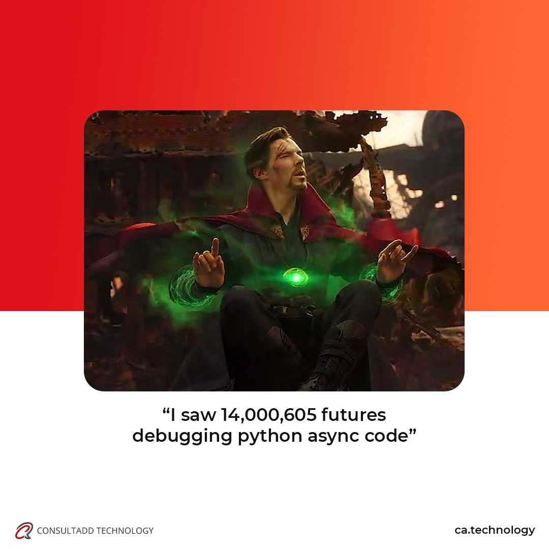 consultaddtech's tweet photo. It’s strange but true!

#Python #CodingLife #SoftwareDeveloper #ProgrammingMemes #CaTechnology https://t.co/dGE4RPTAbE