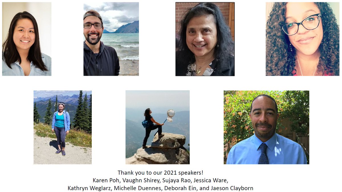 AmericanEntoSoc's tweet photo. AES hosted a lineup of fantastic speakers in 2021. We learned about ticks, butterflies, entomophagy, odonates, molecular techniques, bumble bees, an unsung naturalist, and conservation. Thank you @areyoukeddingme, @VaughnShirey, @JessicaLWareLab, @Polly_Nator, @jclay010, et al.! https://t.co/xw7neTl2An