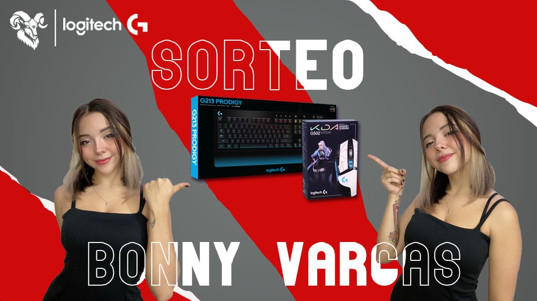 Habemus sorteo🎁 Válido hasta el 8 de Enero

Junto a Logitech y <a href="/VargasBonny/">Bonny Vargas</a> iniciaremos el año con todo, participa para intentar ganar un Teclado⌨️ G213 y un Mouse🖱️ edición KDA 👀

Requisitos para participar 👇

Like a la publicación
Etiquetar a un amigo
RT a este Post