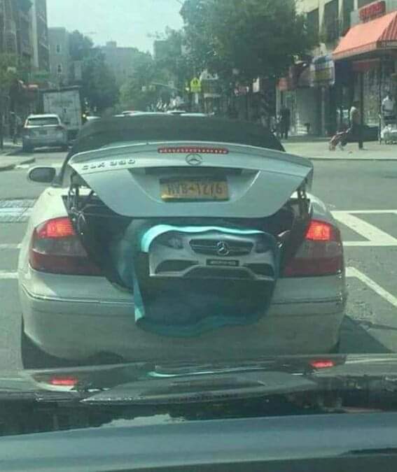 Heart melting: rare photo of the birth of a Mercedes