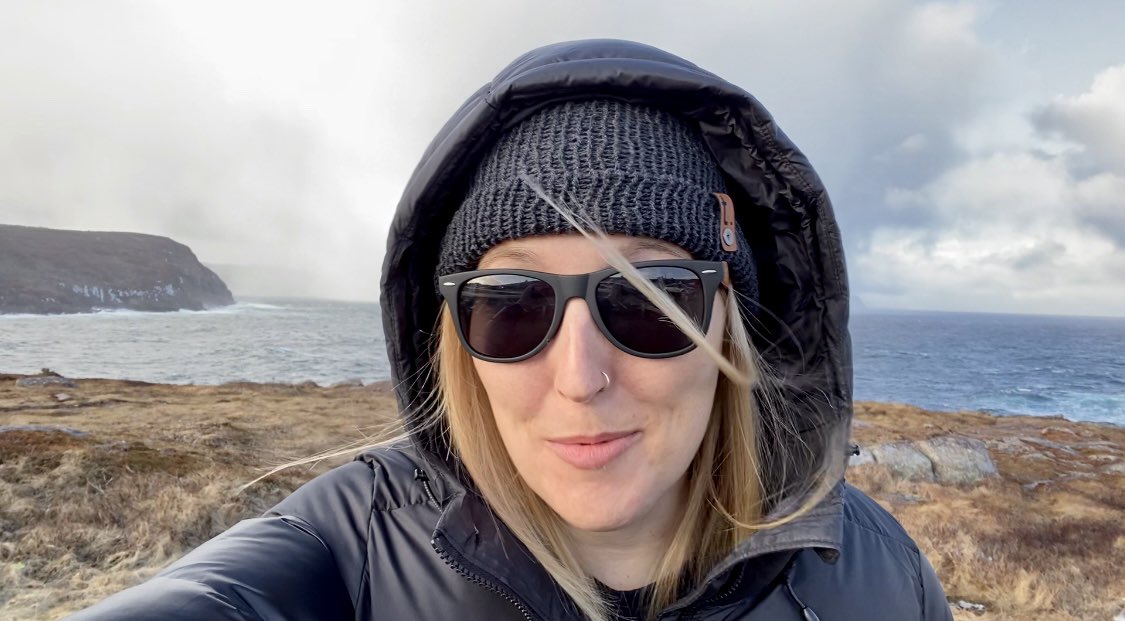 How do you put a Newfoundland stamp on a California tech company? Deliver your year end results from Cape Spear of course - beat our target a whole day before the end of year! Happy to yell those results through the wind #technl