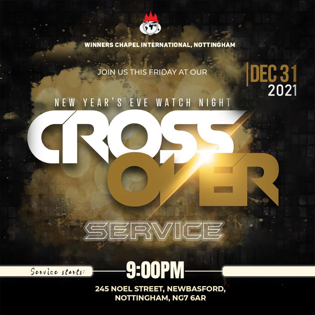 WinnersNotts's tweet photo. Join us as we cross over into 2022 live in person @ Winners Chapel International, Nottingham
Time: 9pm
Date: 31st December, 2021
#crossoverservice
#crossovernight2021
#inpersonservice
#wcinottingham https://t.co/WyBaoZDaZw