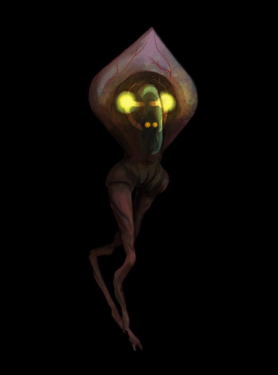 SUMMONFISH's tweet photo. Flatwoods monster https://t.co/vC88q77Vkw