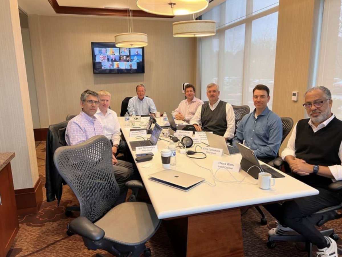 CyberluxC's tweet photo. Business update: Our Management Interlock meeting is underway, we are finalizing 2021 &amp; accelerating the start of our 2022 Roadmap!

Special thanks to RB Capital Partners for joining us today!

#OperationAlplha #OnAMission #LetsGo https://t.co/sJgPhOHEf0