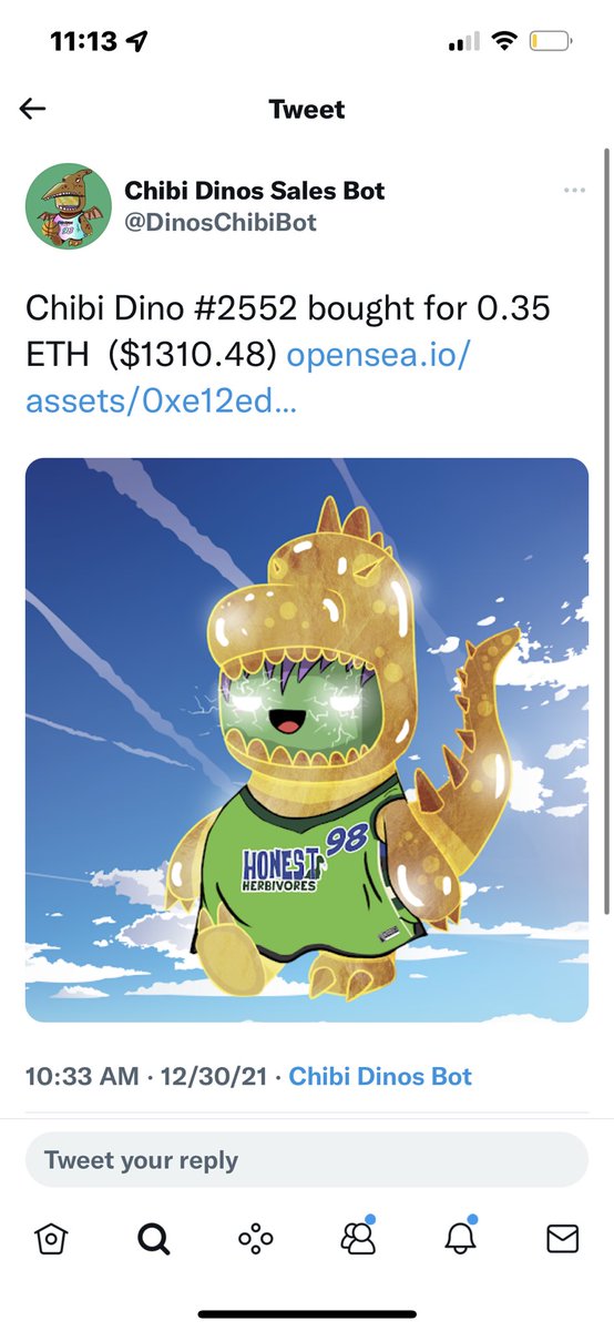 4 golden chibi sales within an hour this morning 👀 what a great time to be part of the <a href="/DinosChibi/">NotChibiDinos</a> fam ♥️