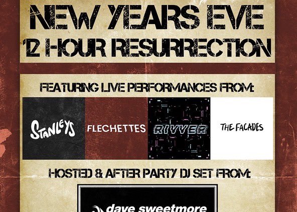 flechettesband's tweet photo. Sorry we’ve been quiet over christmas BUT, 

Tomorrow we play our final show of 2021 at @Indiependence Wigan! Come and celebrate the new year with us and our friends ❤️ - 

Very limited tickers available now. BE QUICK 👀 https://t.co/L7LoiWRMzi