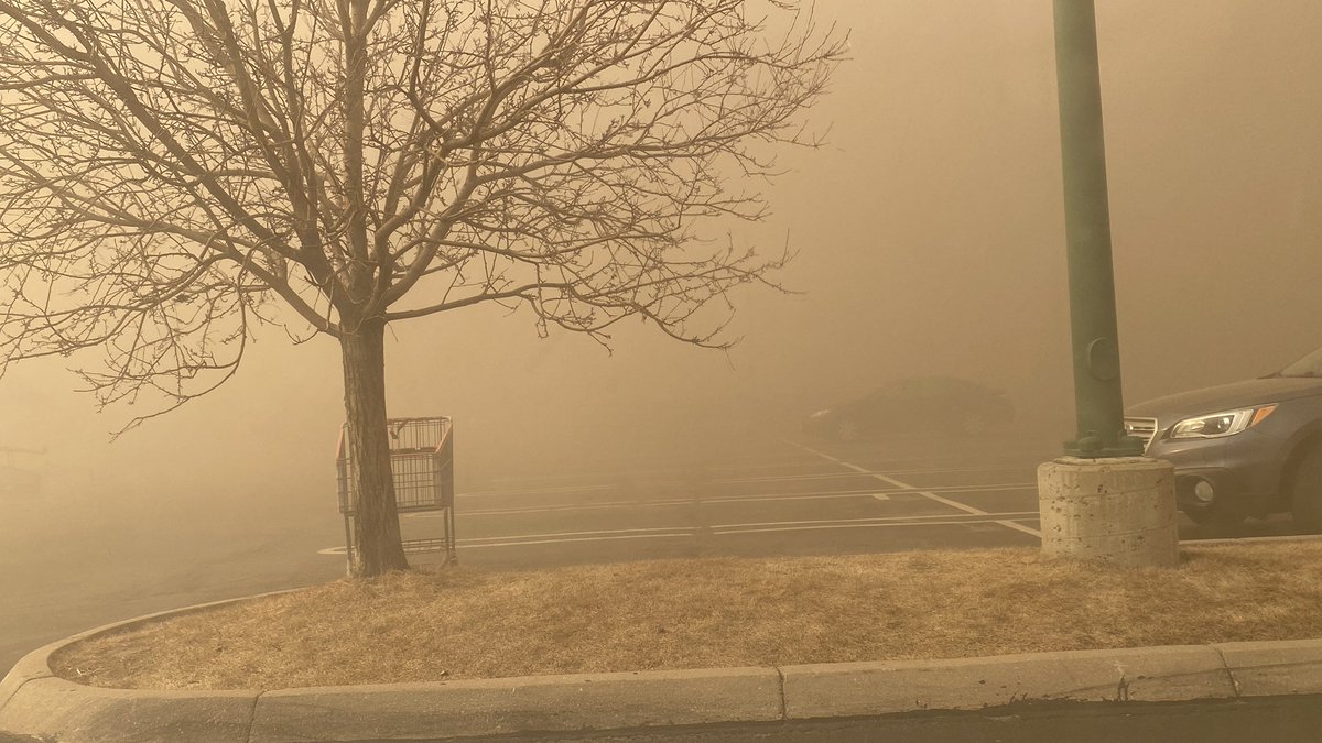 Our local Costco in Superior, CO is currently on fire. Seemed like they started evacuation of the building early enough that everyone was able to make it out safely. Currently sitting in the parking lot waiting out the smoke and ash and traffic. Truly surreal