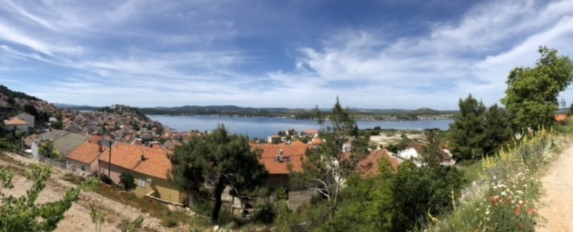 tourdalmatia's tweet photo. This is #magic while leaving Sibenik #travel https://t.co/NUQHNzDKnr