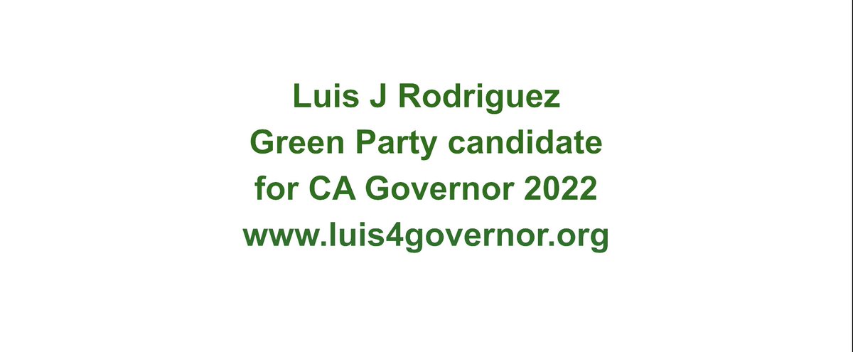 Luis4Governor's tweet photo. A Poem to announce my #GreenParty campaign for Governor: “Let’s Imagine a New California… Then Let’s Build It Together”
https://t.co/VfelPRGFth #CAGov #SocialJustice #EconomicJustice #EnvironmentalJustice #VoteGreen #CAelections #CApolitics #PoeticJustice #PoetLaureate 
@gpca https://t.co/c97xR9n7Lj