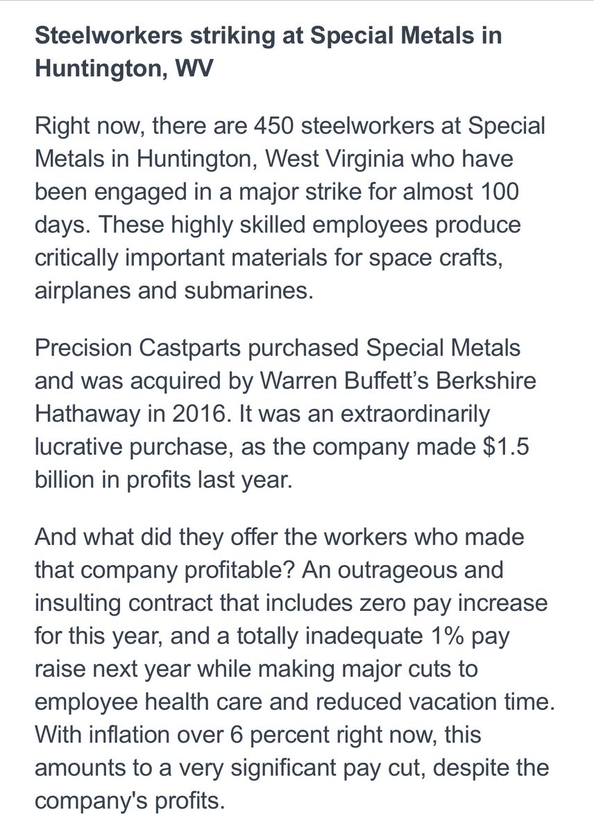 cascamike's tweet photo. bernie teaching a masterclass™️ in solidarity, using the end of year fundraising crush to raise for three strike funds. the senator has raised more than $150k this year to support striking workers. https://t.co/wZhgPc5zde