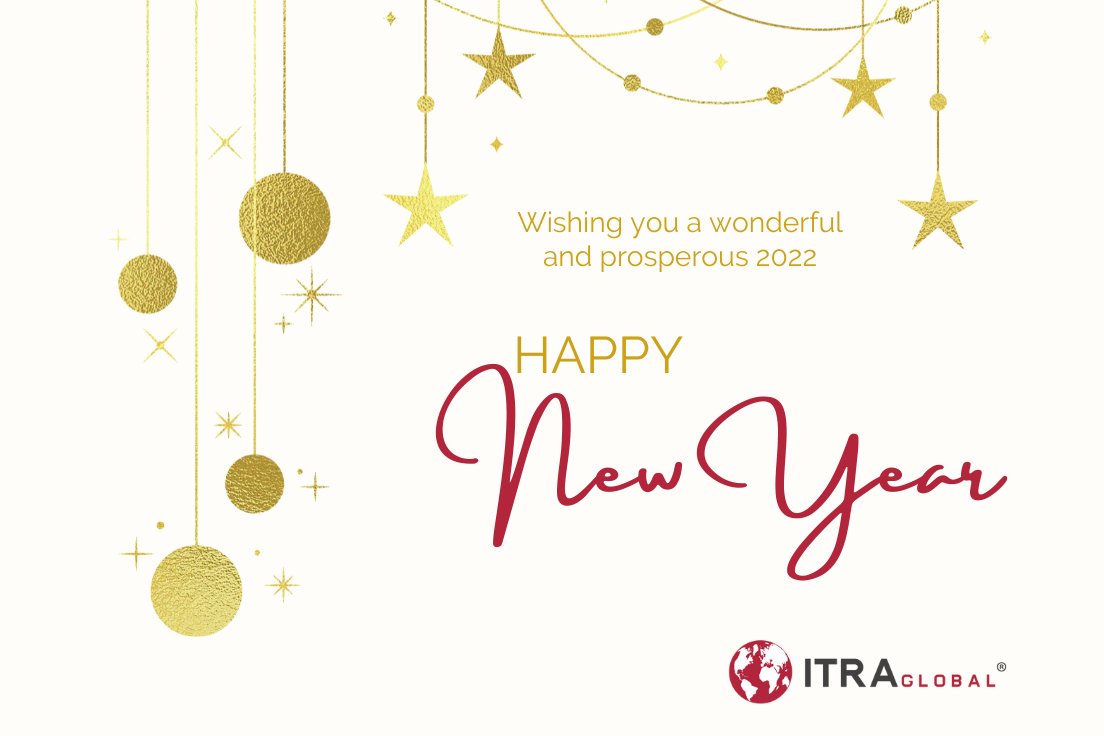ITRAGlobal's tweet photo. Happy New Year from all of us at ITRA Global. #HappyNewYear2022 https://t.co/y9t1bmHrps