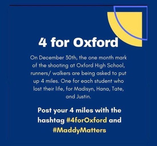 JodyGodd's tweet photo. #4ForOxford #MaddyMatters Loved on, enjoyed my memories & prayed for each of our Wildcats and their families and friends this morning: Madisyn, Hana, Justin, Tate. π€π€π€π€ https://t.co/0kBOGc49xD