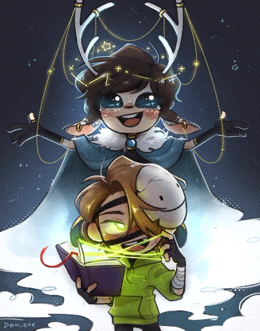unleash the chaos

/dsmp
-----------
commissioned by @desmond_lives !!!! thank you so so much for commissioning me TTTT <3333 