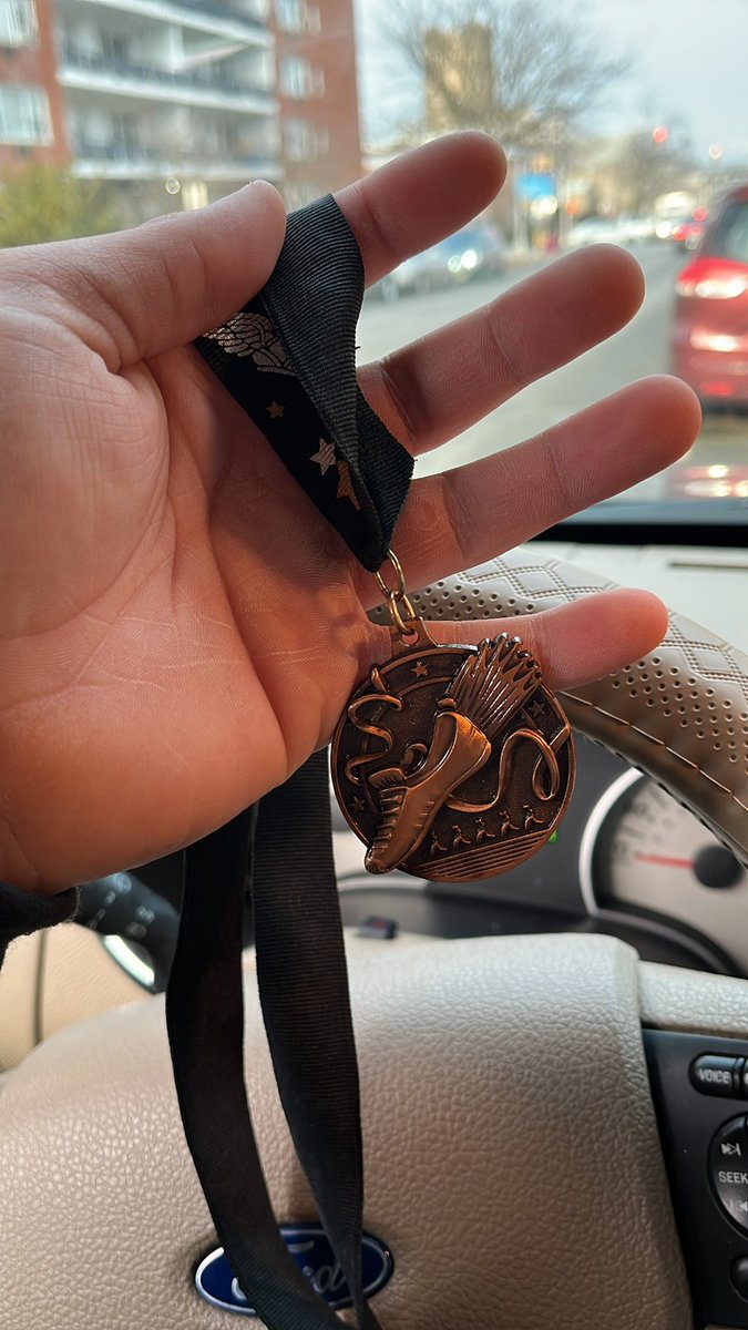 FrankieGH60's tweet photo. First throwing meet ever in my life and got third place!! Hard work is paying off. Really Really proud!! PR: 43.6 feet‼️ #LetsGoPassaic https://t.co/V6O6pU2kDX
