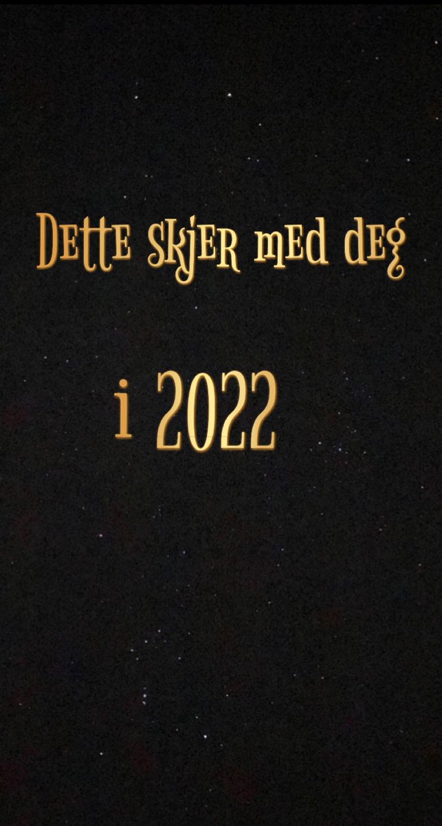 BirgitteF's tweet photo. Vil du vite hva 2022 vil bringe? Tenkte meg det. 

https://t.co/euFyTyCy4a https://t.co/qGHzSDntzW