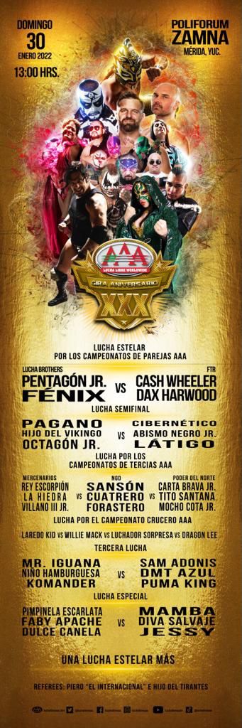 Gaborosado's tweet photo. Regresa la 3 veces Estelar, Lucha Libre AAA; Iniciando el Año y los festejos de su 30 Aniversario, Con un Super Fascinante Cartel de Super Lujo, con Todas Las Estrellas AAA. Recuerden que todos los boletos de la cancelada función, "Rey de Reyes" del año 2019, serán validos. https://t.co/Dxs6Do854A