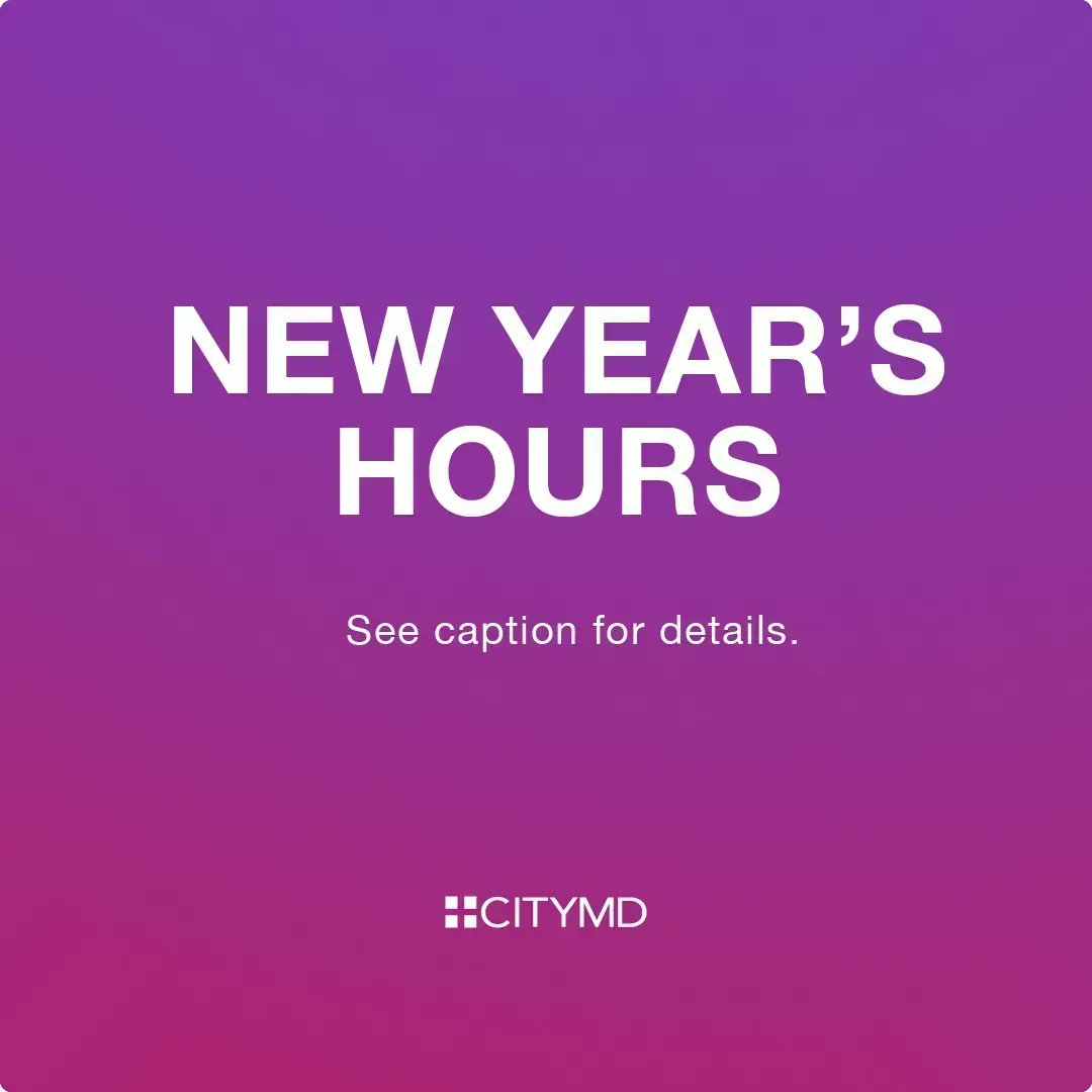 Citymd Nanuet Christmas Day 2022 Hours Citymd (@Citymd) / Twitter