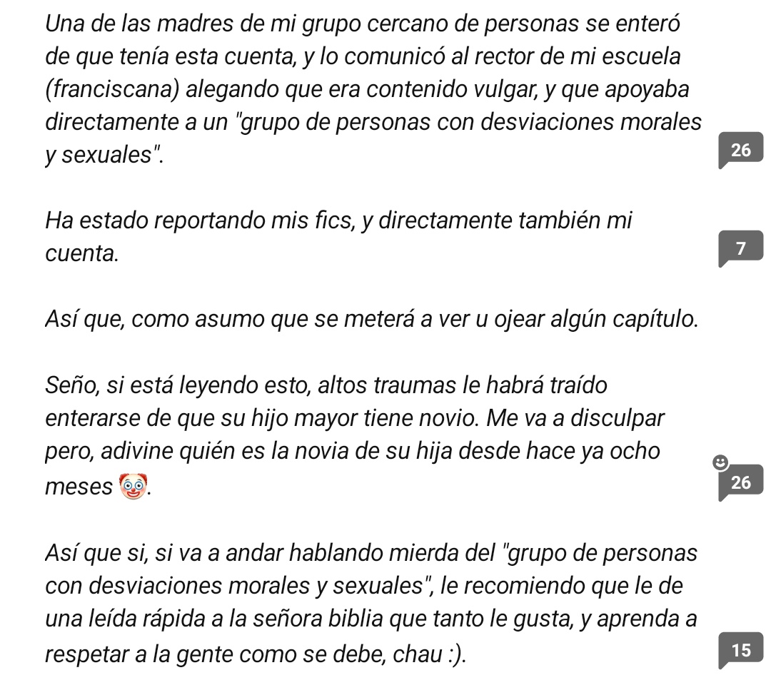 g6joou's tweet photo. el fic uzuzen viene con chisme incluido q buen servicio https://t.co/u3sB16jPTR