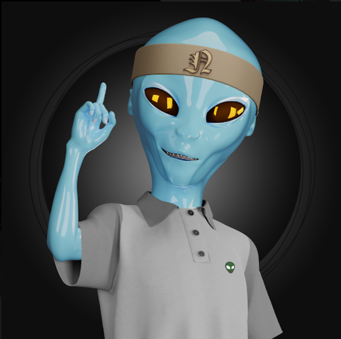 Archie09646298's tweet photo. @OhBrotherNFT @NFAliens Sick alien mate just got my new one as well very pleased #boardthemothership @NFAliens https://t.co/8hS5HO13sl