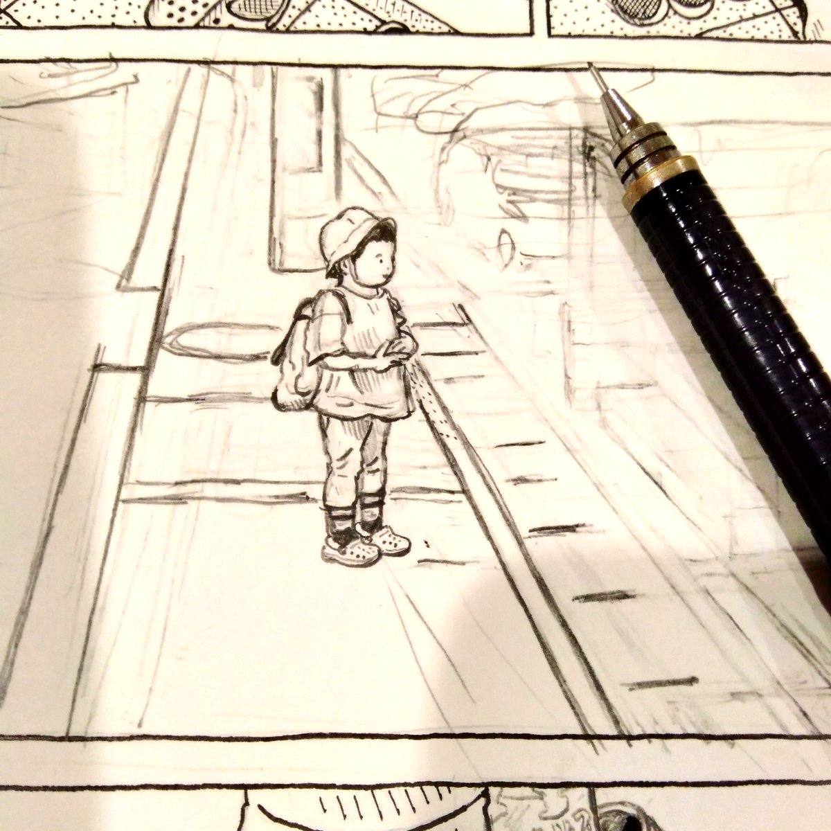 漫画、少しずつ描いてます。https://t.co/xdDv43qY3i 