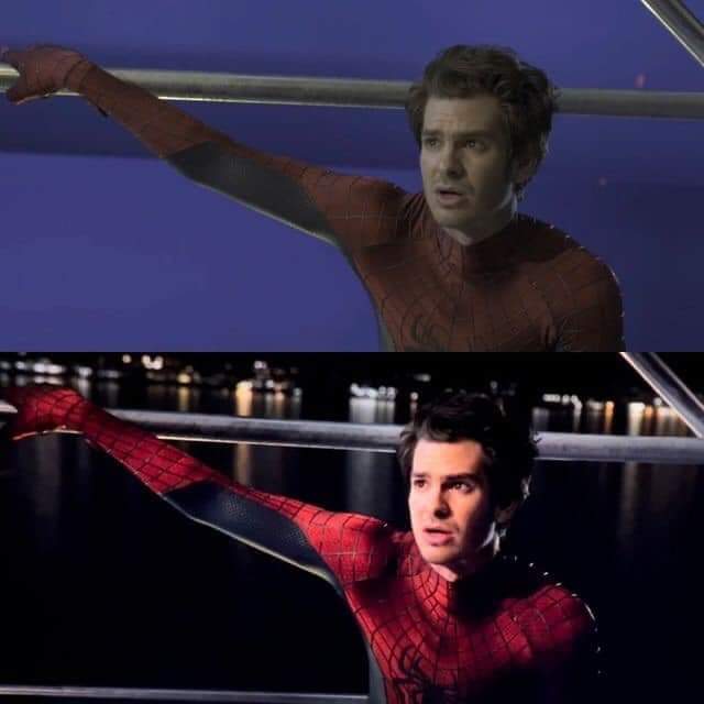 " I heard about it and I did see it, and it's a Photoshop. " - Andrew Garfield (2021)

#SpiderManNoWayHome