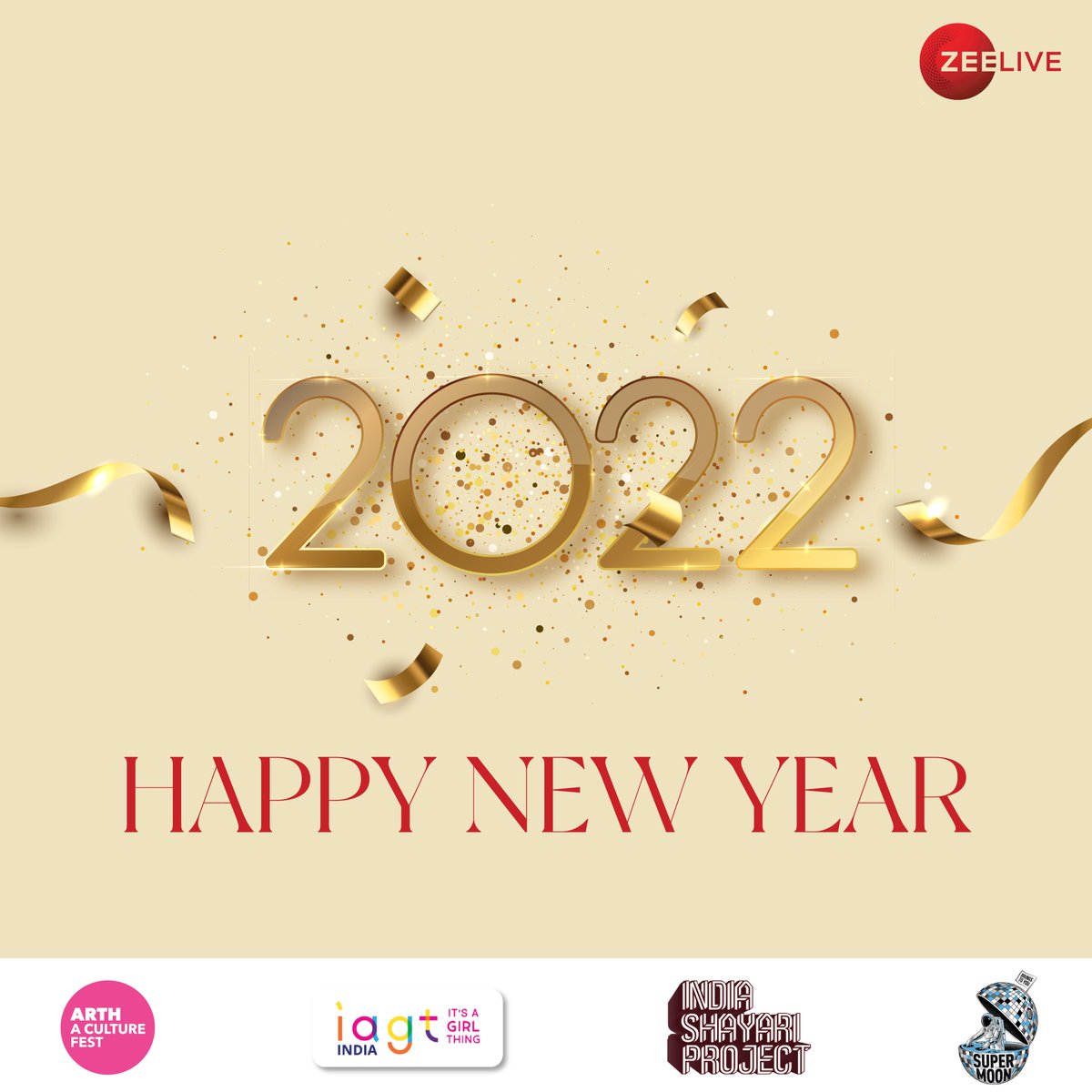 Here is to a year of happiness, peace and prosperity. Team Zee Live wishes everyone a very Happy New Year 🥳
.
#HappyNewYear 
#ZeeLive