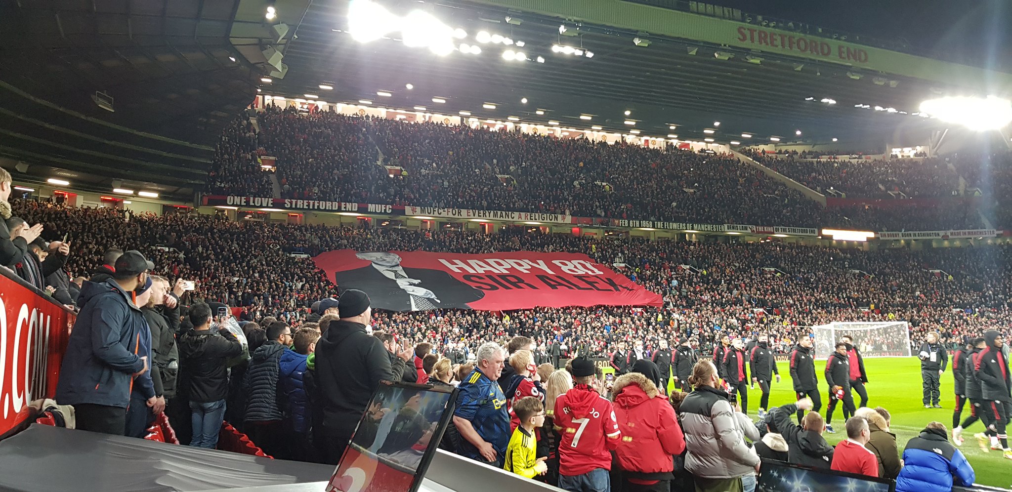 Happy 80th birthday Sir Alex Ferguson   