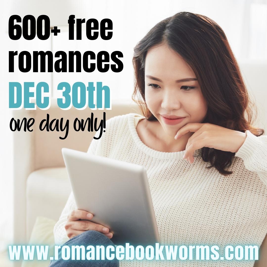 It's that time again! ONE DAY ONLY! 600+ FREE ROMANCES! Hurry and #StuffYourEReader, this event ends tonight! 
romancebookworms.com